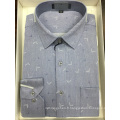 Chemise business teint en fil